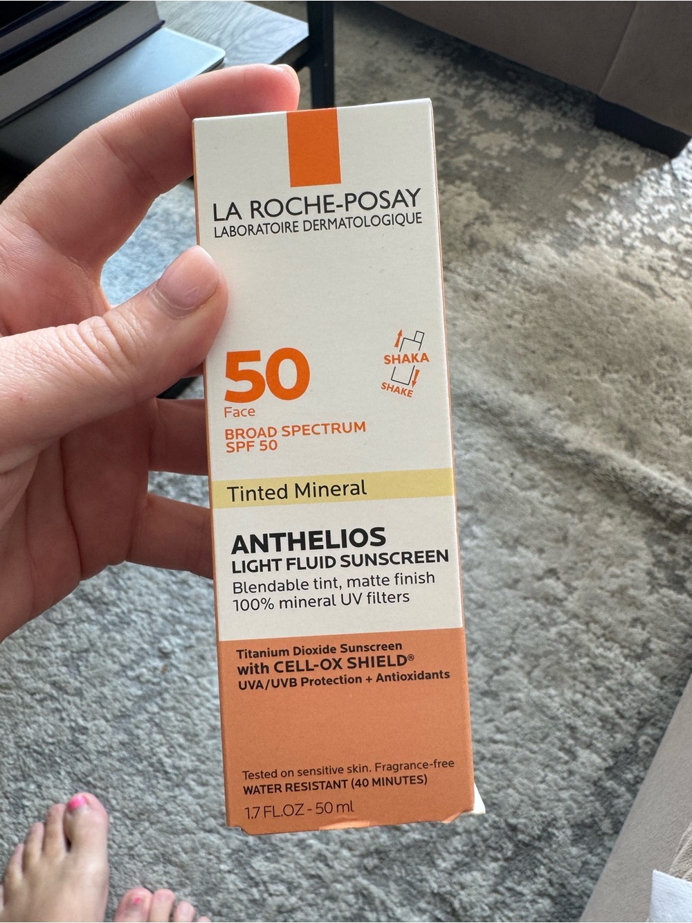 La Roche-Posay Anthelios Tinted Mineral SPF 50 Sunscreen